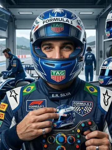 Participante transformado por IA em piloto