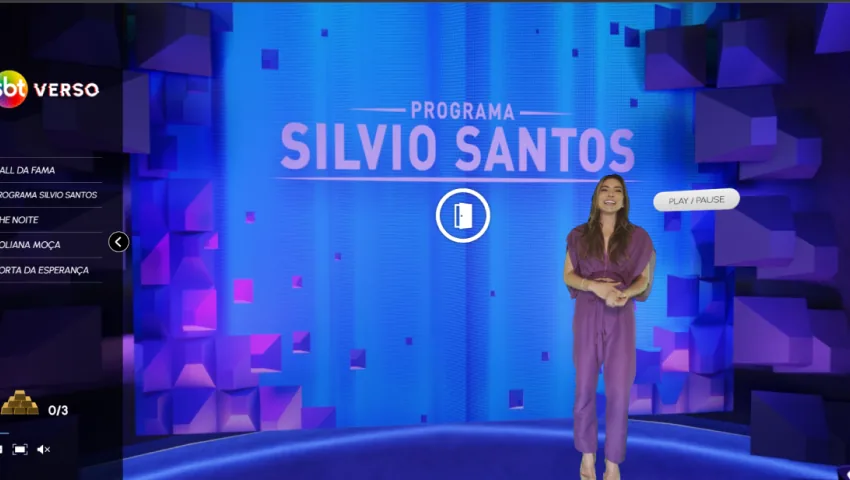 Site imersivo SBT Verso — experiência digital NFT