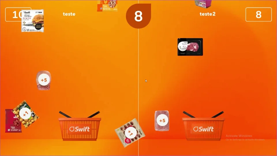 Swift · Duelo interativo